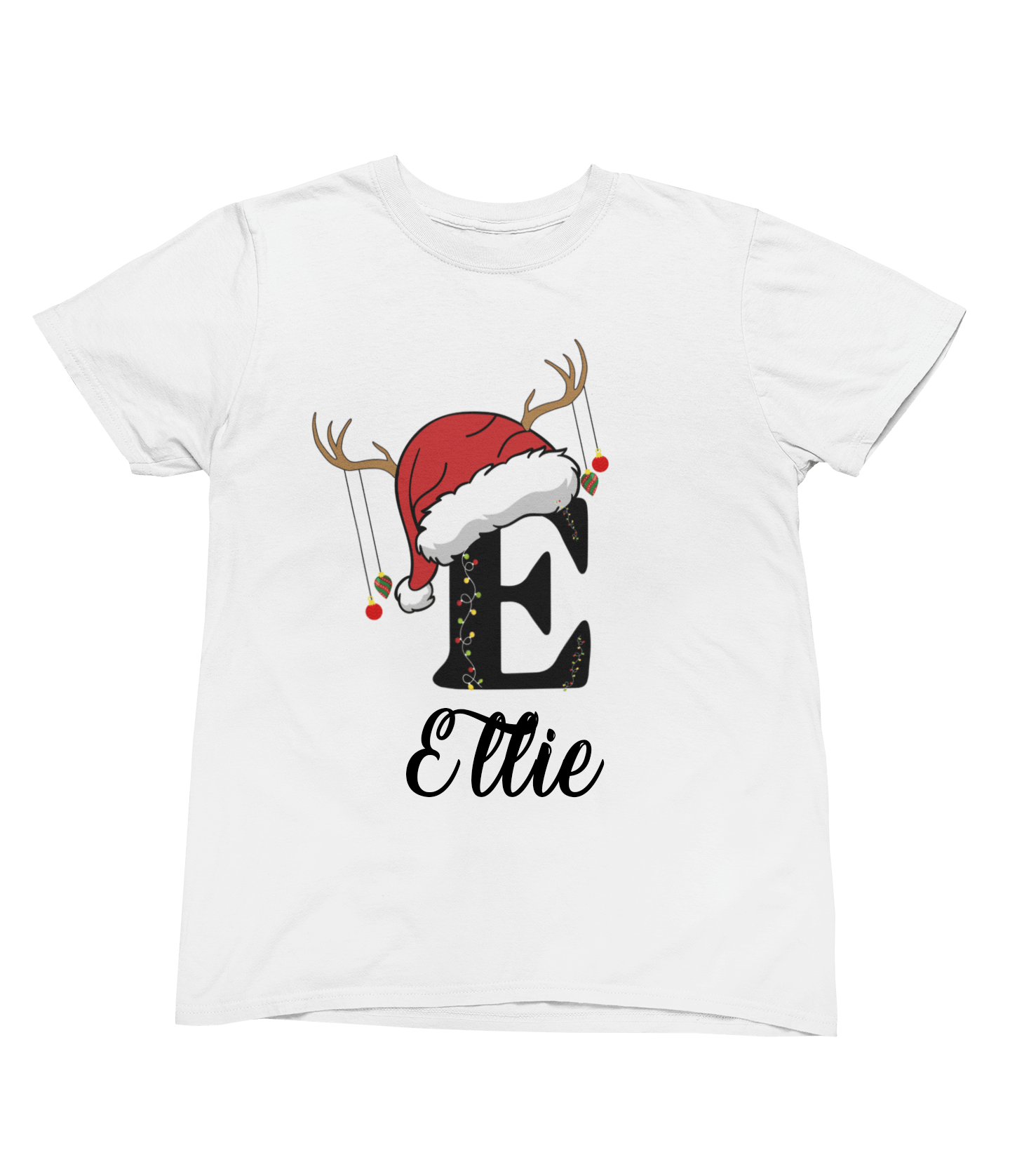 Personalised Family Christmas Pyjamas – Custom Letter & Name PJs gift_idea unique_gift personalised_gift