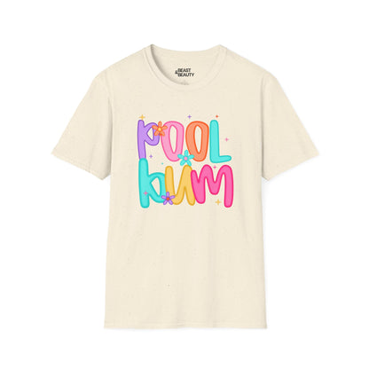 pool bum t-shirt natural t-shirt uk gift gift idea