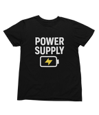 Power Supply & Charging Matching T-Shirt Gift Set gift_idea unique_gift personalised_gift