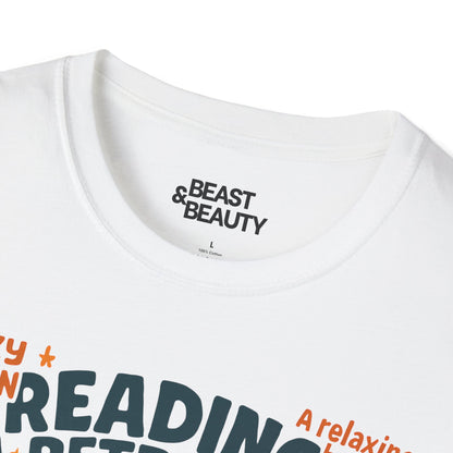 reading retreat cozy cabin t-shirt t-shirt uk book lover gift idea image 5