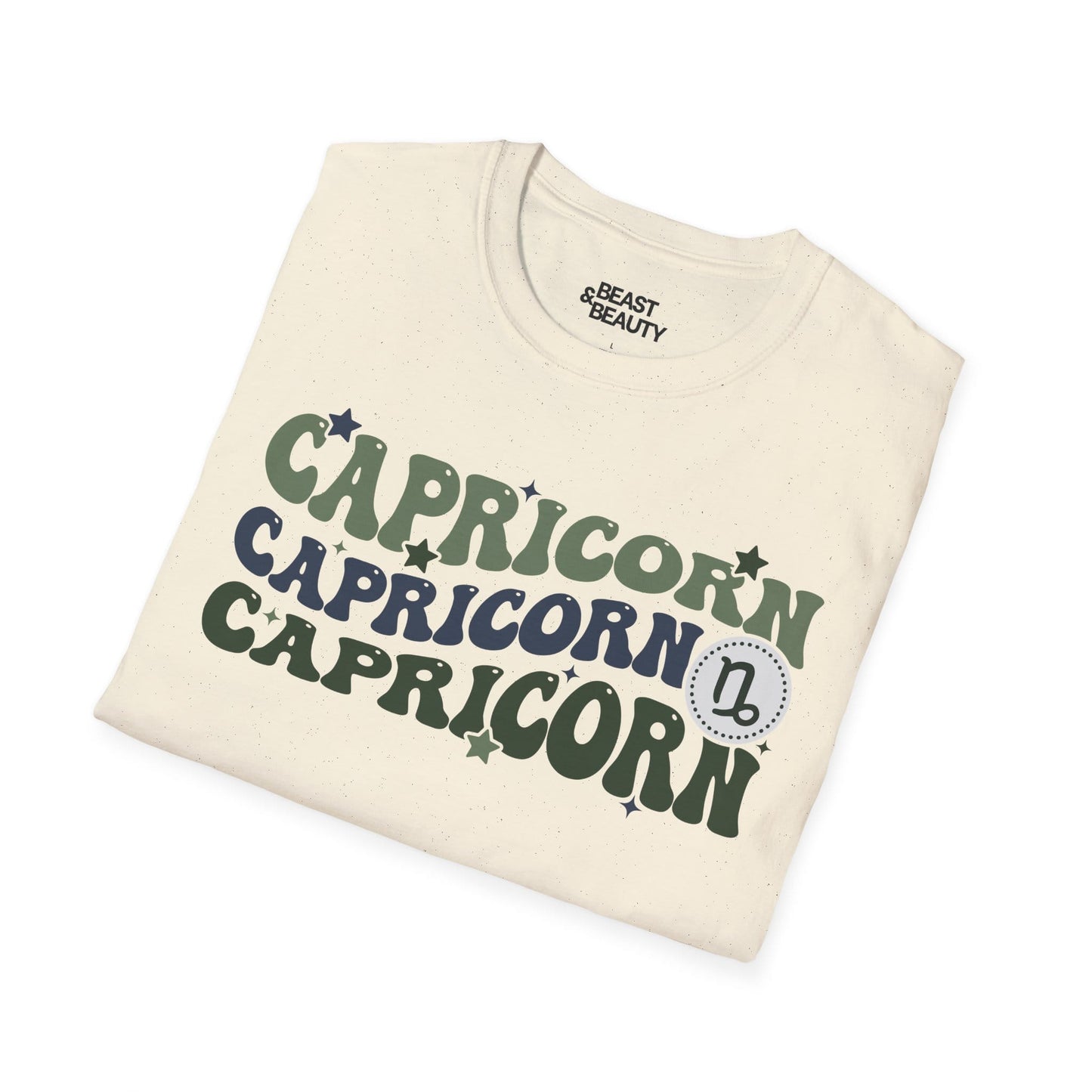 Retro Capricorn Zodiac Graphic T-Shirt gift_idea unique_gift personalised_gift