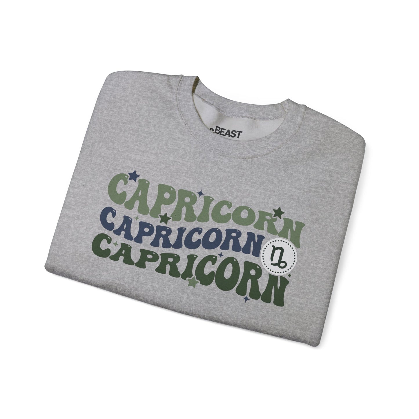 Retro Capricorn Zodiac Sign Adult Sweatshirt gift_idea unique_gift personalised_gift