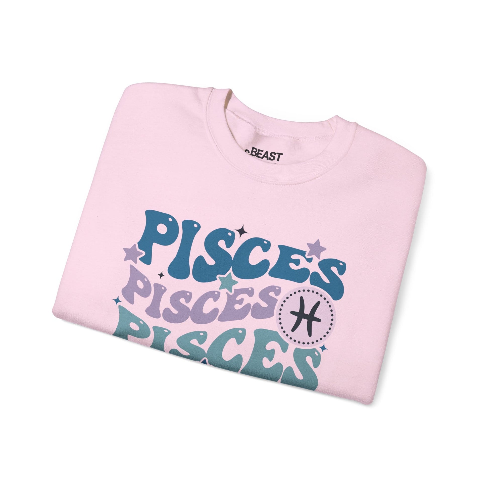 Retro Pisces Zodiac Sign Adult Sweatshirt gift_idea unique_gift personalised_gift