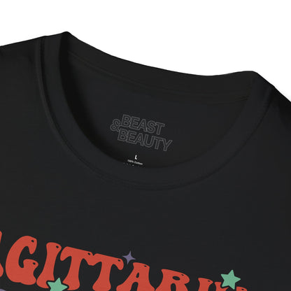 Retro Sagittarius Zodiac Graphic T-Shirt gift_idea unique_gift personalised_gift