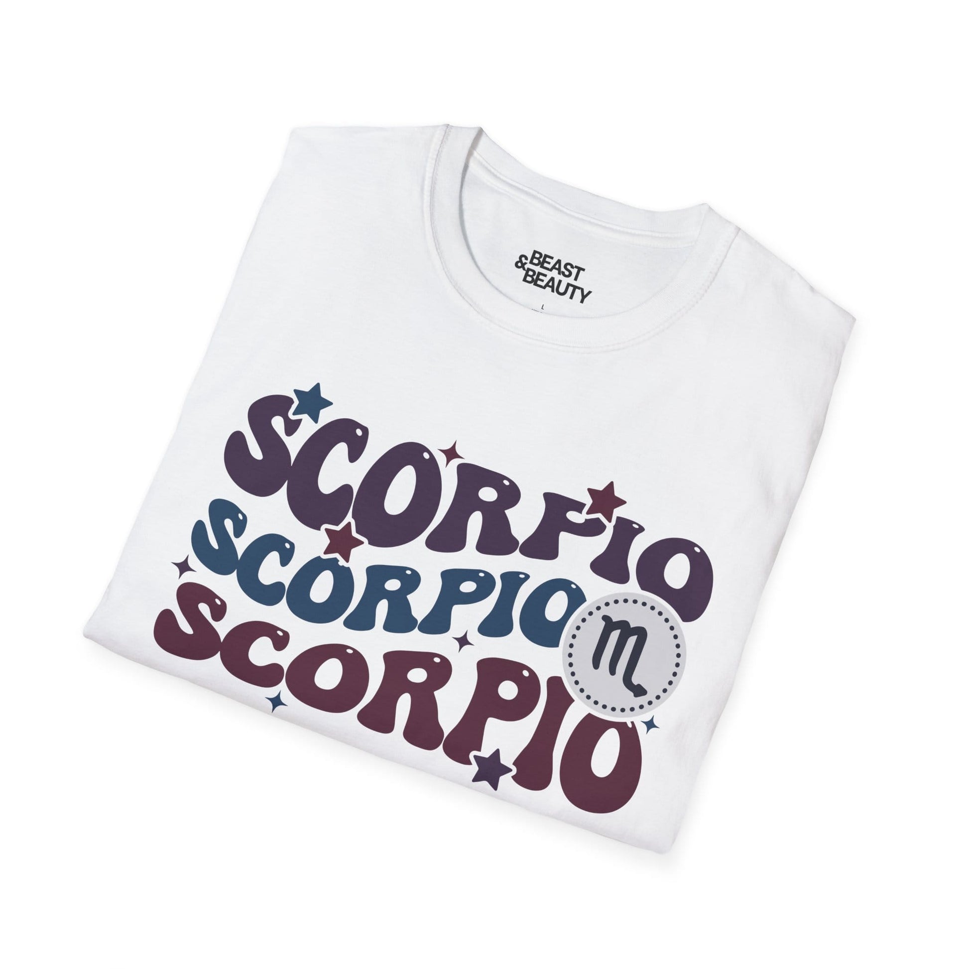 Retro Scorpio Zodiac Graphic T-Shirt gift_idea unique_gift personalised_gift