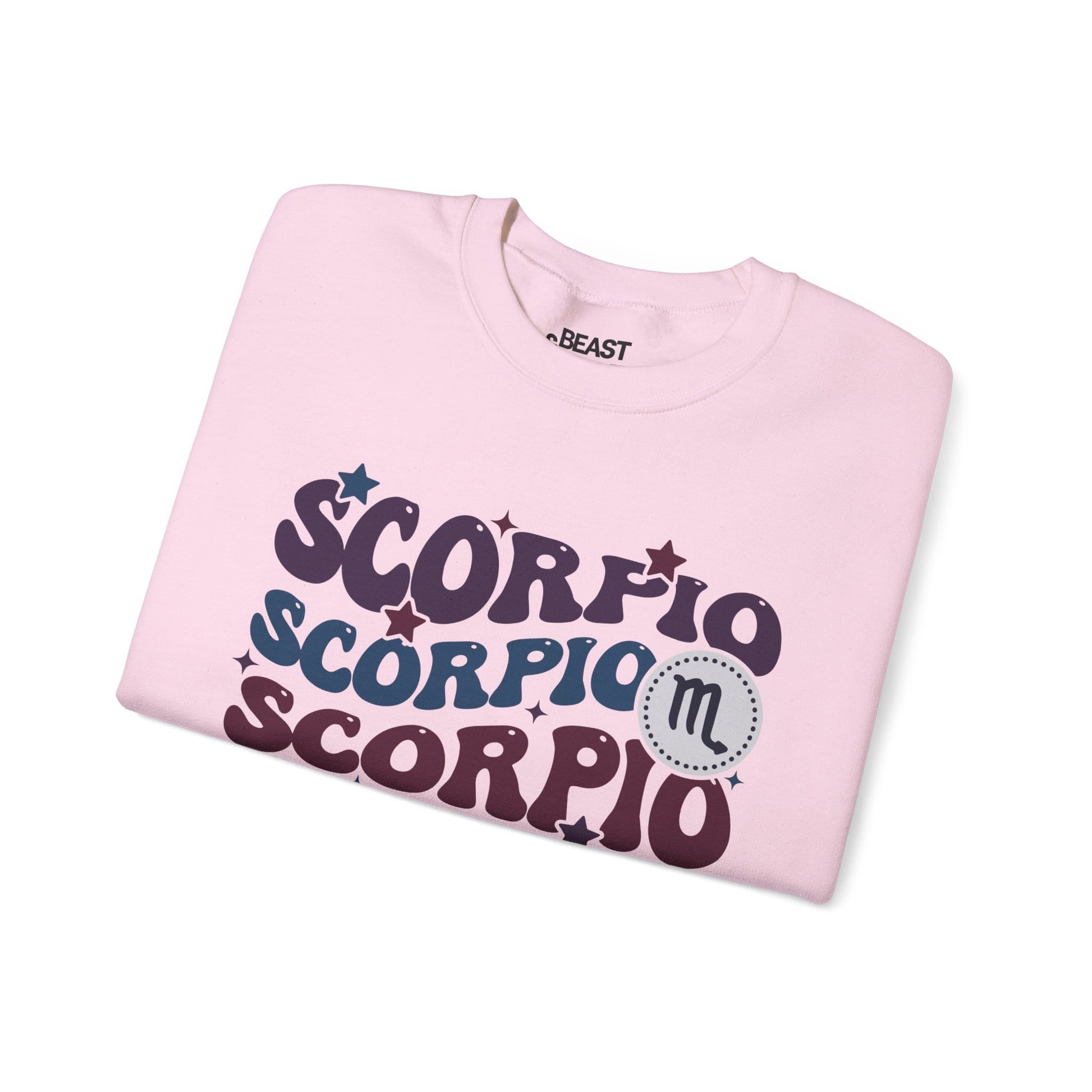 Retro Scorpio Zodiac Sign Adult Sweatshirt gift_idea unique_gift personalised_gift