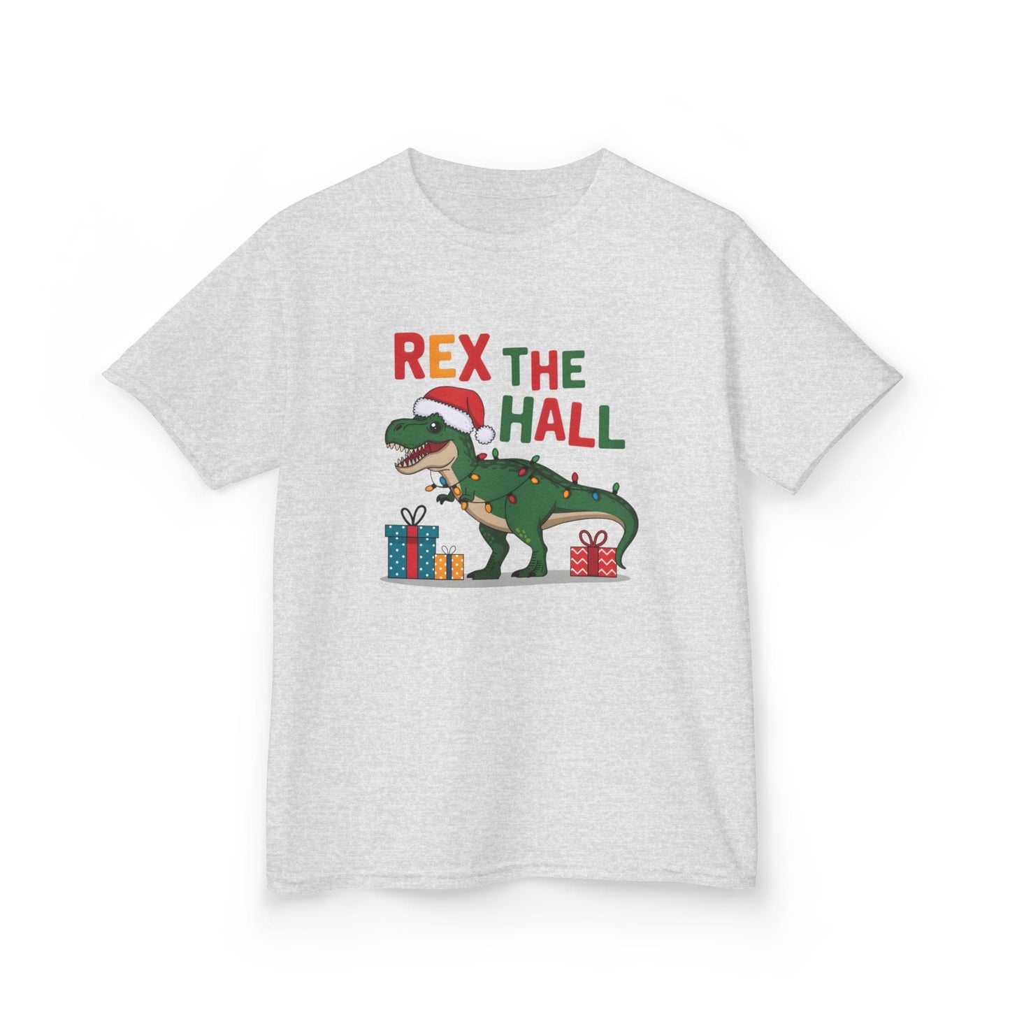 Rex The Hall Kids Christmas T-Shirt Ash / XL gift_idea unique_gift personalised_gift