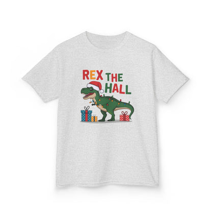 Rex The Hall Kids Christmas T-Shirt Ash / XL gift_idea unique_gift personalised_gift