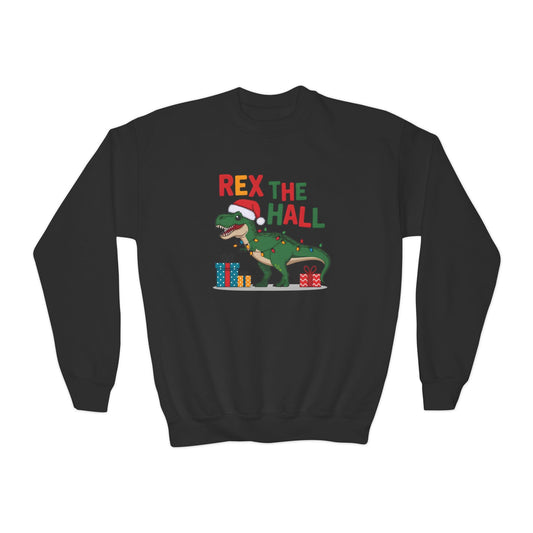 rex the hall youth christmas sweatshirt black sweatshirt uk Christmas gift idea