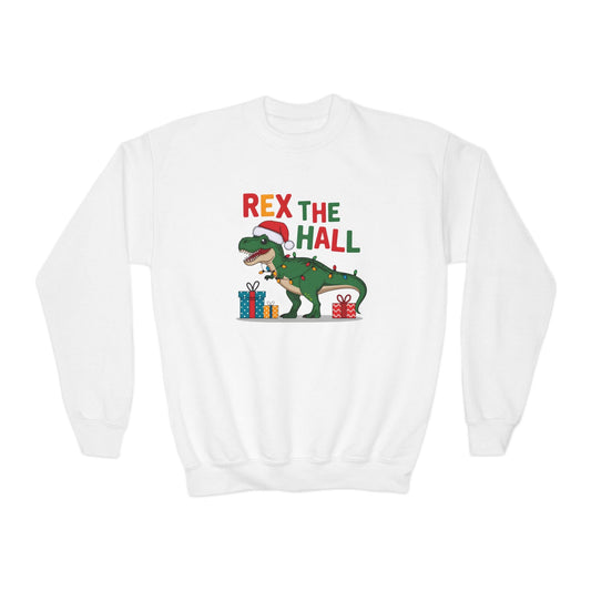 rex the hall youth christmas sweatshirt white sweatshirt uk Christmas gift idea