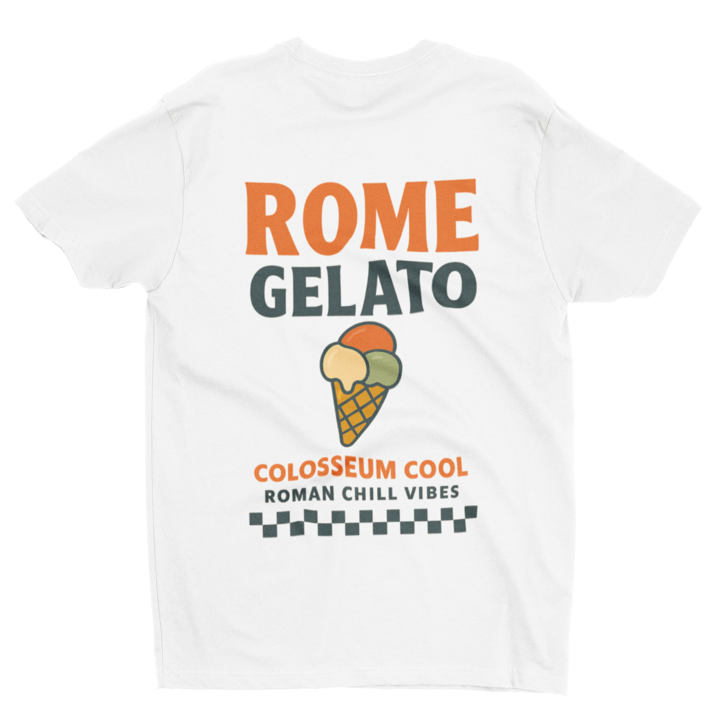 Rome Gelato T-Shirt – Retro Ice Cream Streetwear gift_idea unique_gift personalised_gift
