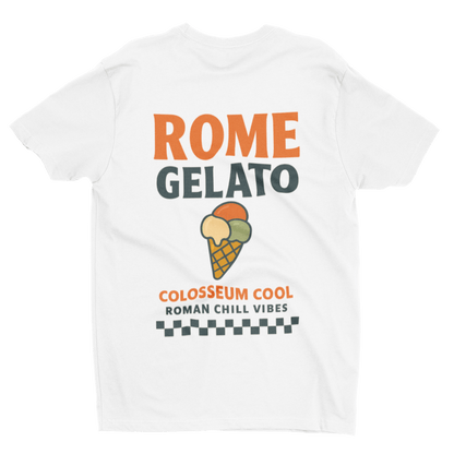 Rome Gelato T-Shirt – Retro Ice Cream Streetwear gift_idea unique_gift personalised_gift