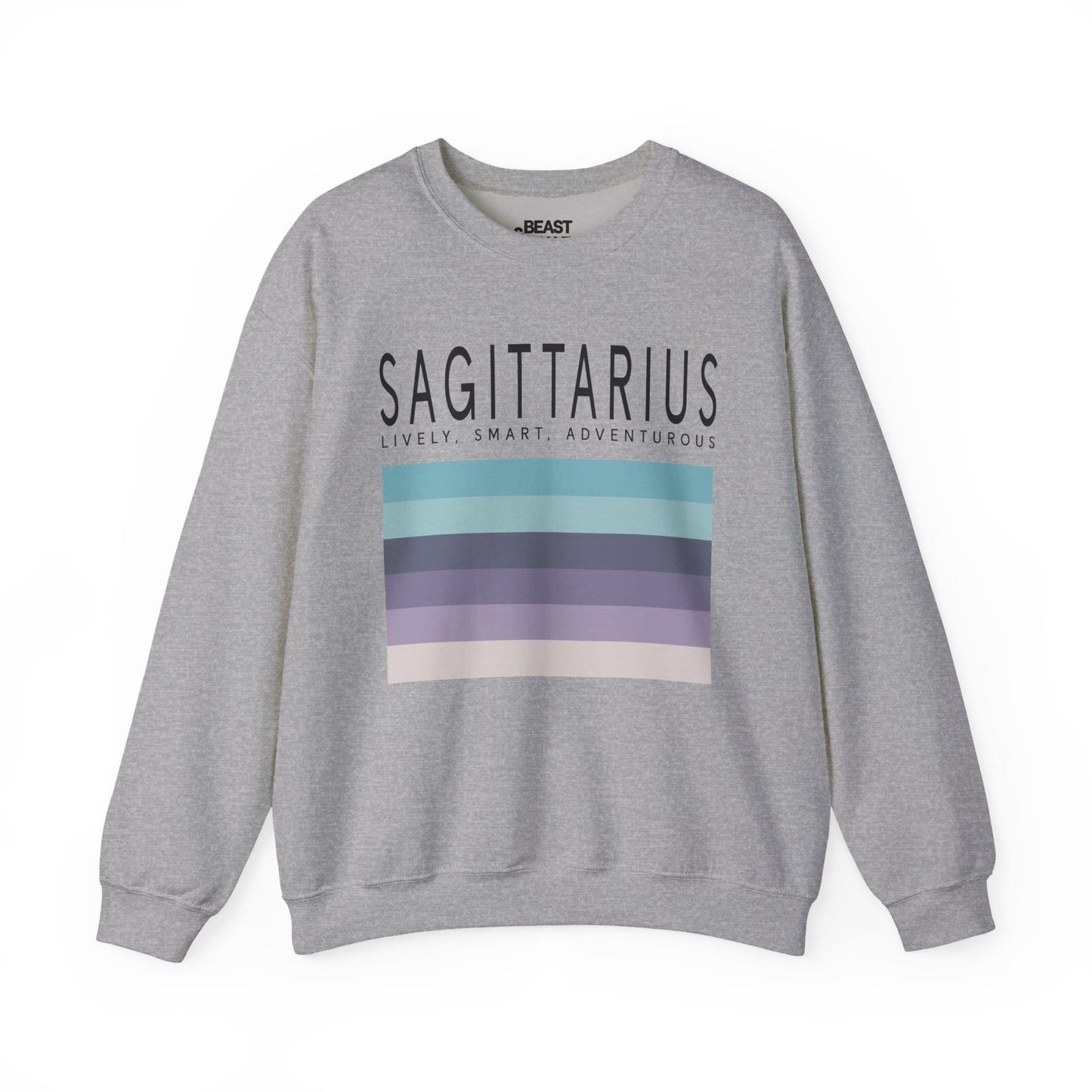Sagittarius Zodiac Sign Adult Sweatshirt Sport Grey / S gift_idea unique_gift personalised_gift