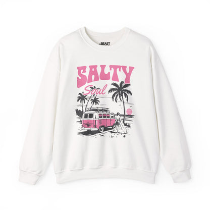 salty soul sweatshirt white sweatshirt uk gift gift idea