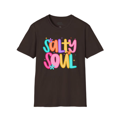 salty soul t-shirt dark chocolate t-shirt uk gift gift idea