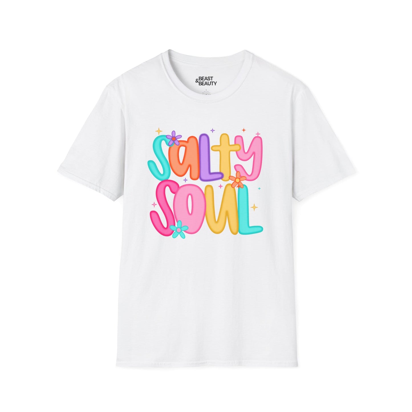 salty soul t-shirt white t-shirt uk gift gift idea