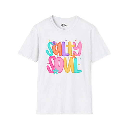 salty soul t-shirt white t-shirt uk gift gift idea