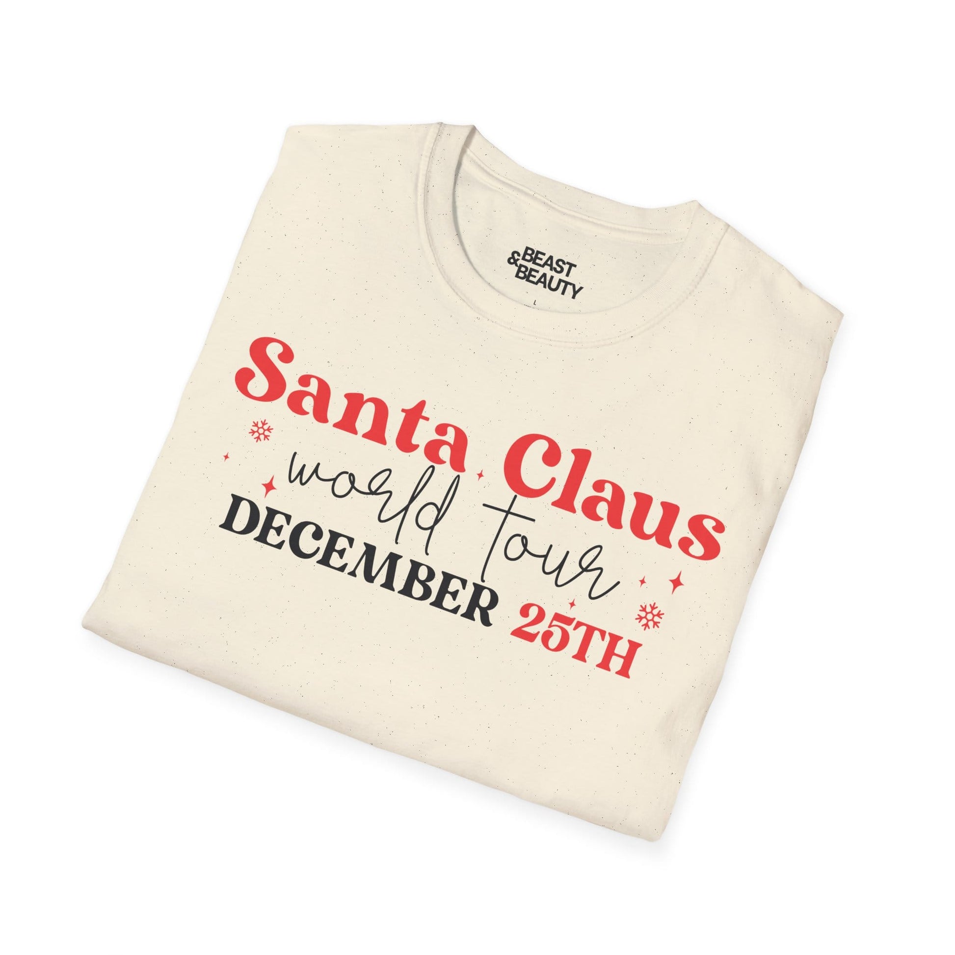 santa claus world tour december 25th t-shirt t-shirt uk Christmas gift idea image 5