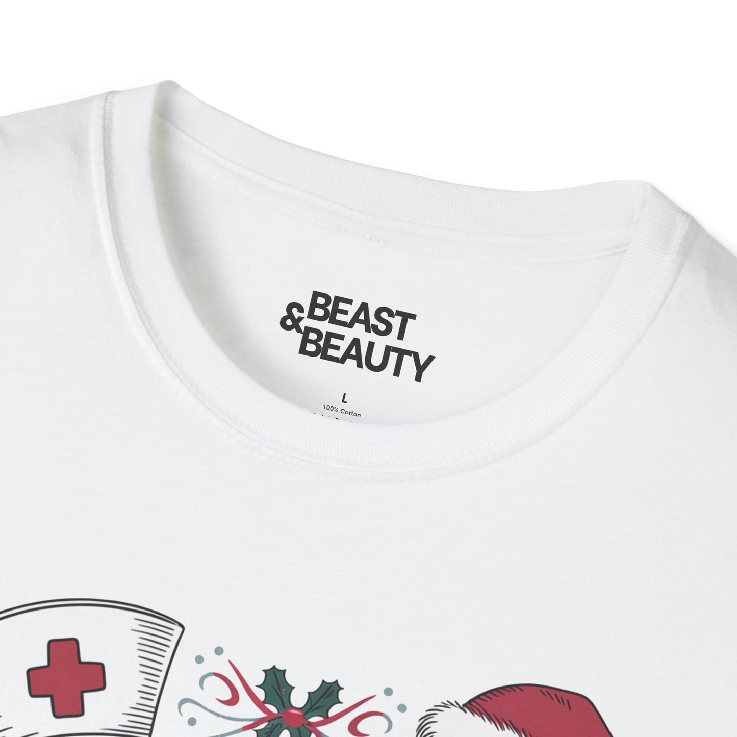 santa s favorite nurse christmas t-shirt t-shirt uk Christmas gift idea image 4