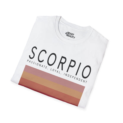 Scorpio Zodiac Graphic T-Shirt gift_idea unique_gift personalised_gift