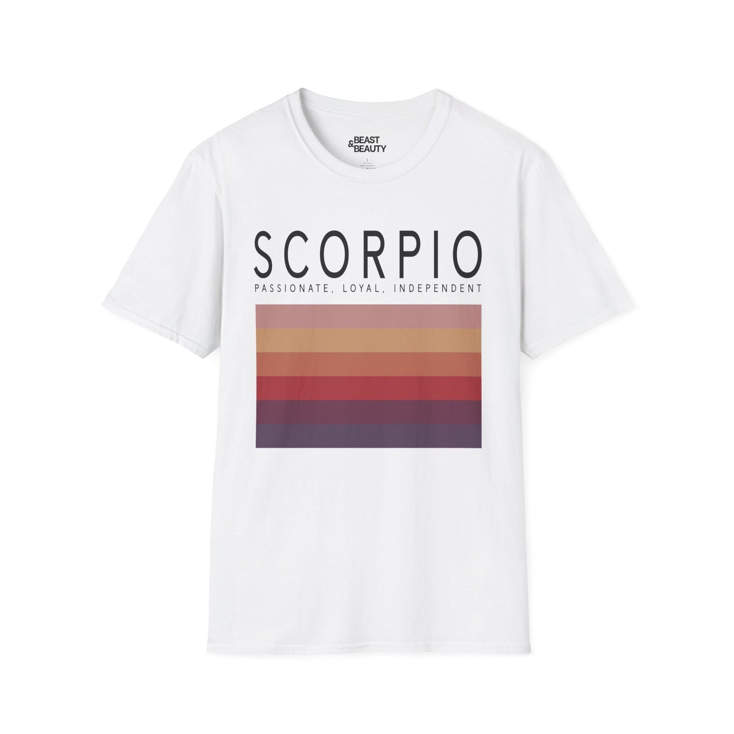 Scorpio Zodiac Graphic T-Shirt White / S gift_idea unique_gift personalised_gift