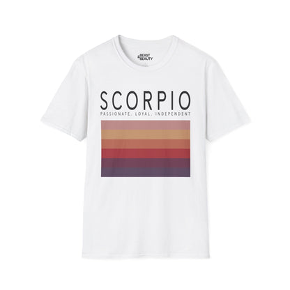 Scorpio Zodiac Graphic T-Shirt White / S gift_idea unique_gift personalised_gift