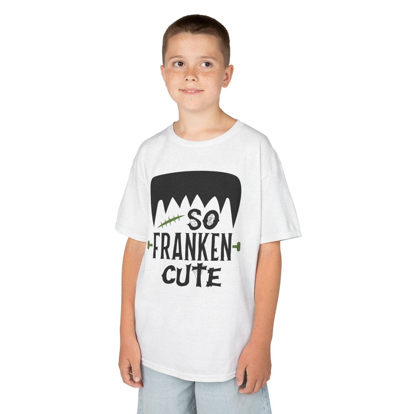 So Franken Cute Halloween Kids T-Shirt gift_idea unique_gift personalised_gift