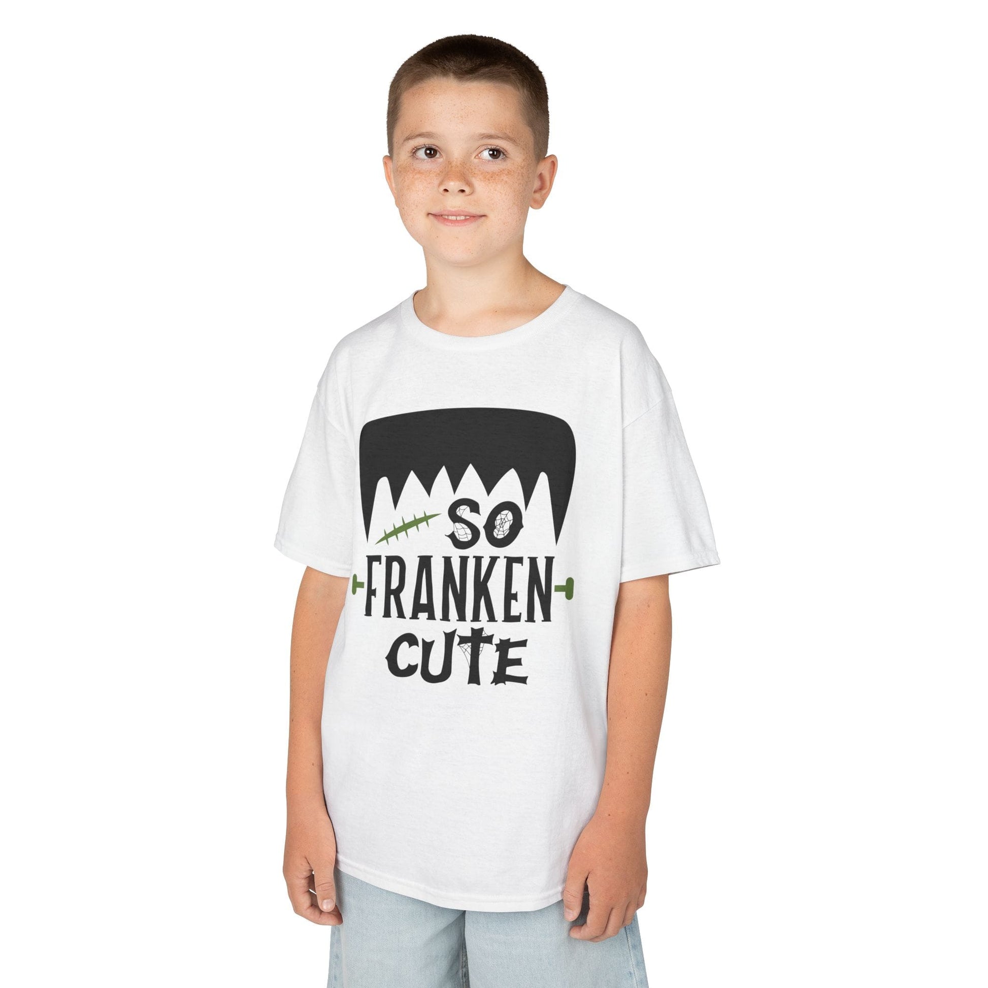 So Franken Cute Halloween Kids T-Shirt gift_idea unique_gift personalised_gift