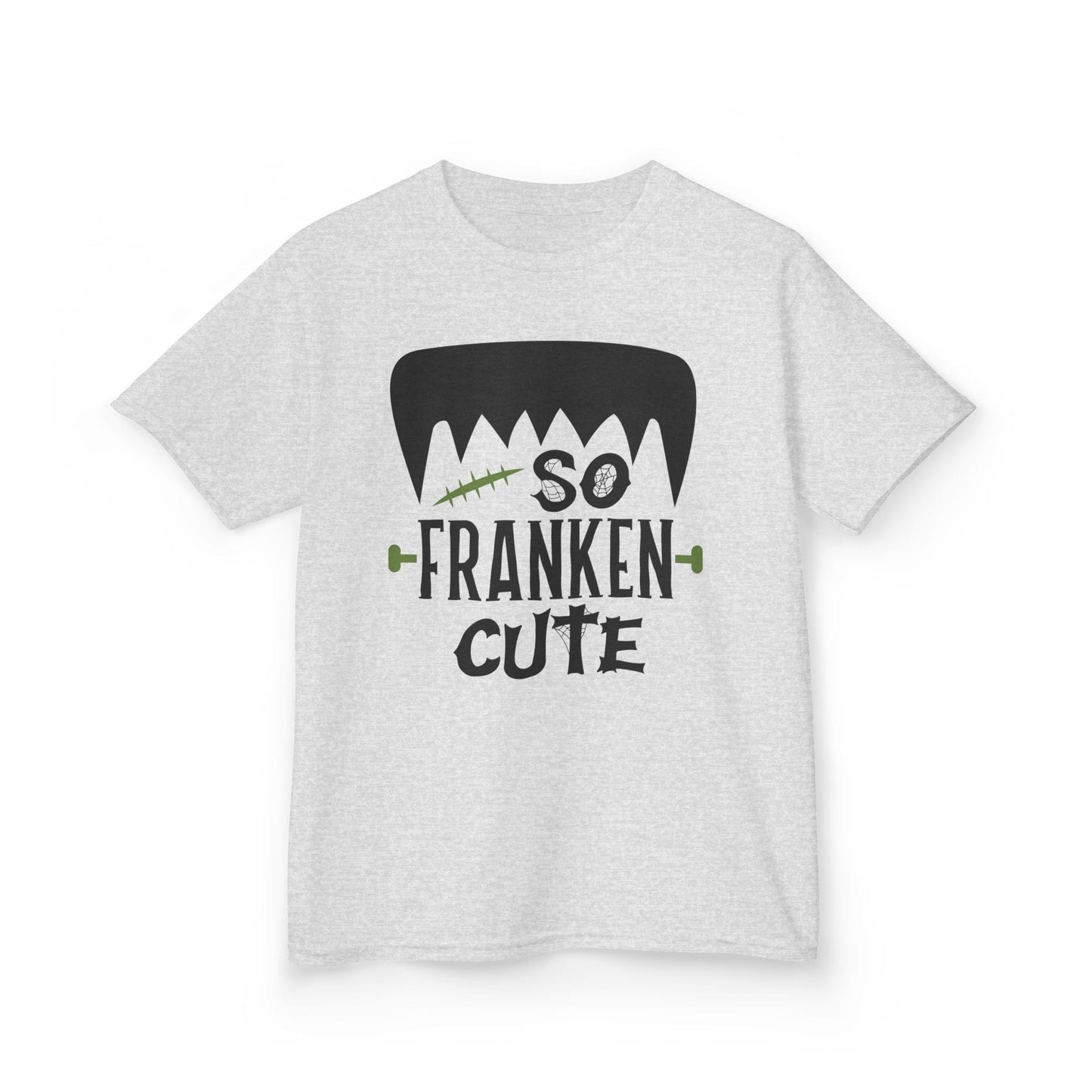 So Franken Cute Halloween Kids T-Shirt Ash / XS gift_idea unique_gift personalised_gift