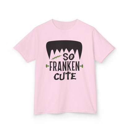 So Franken Cute Halloween Kids T-Shirt Light Pink / XS gift_idea unique_gift personalised_gift