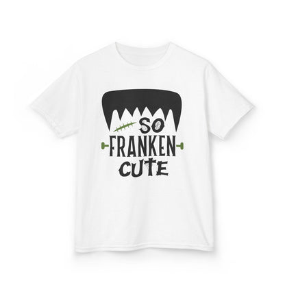 So Franken Cute Halloween Kids T-Shirt White / XS gift_idea unique_gift personalised_gift
