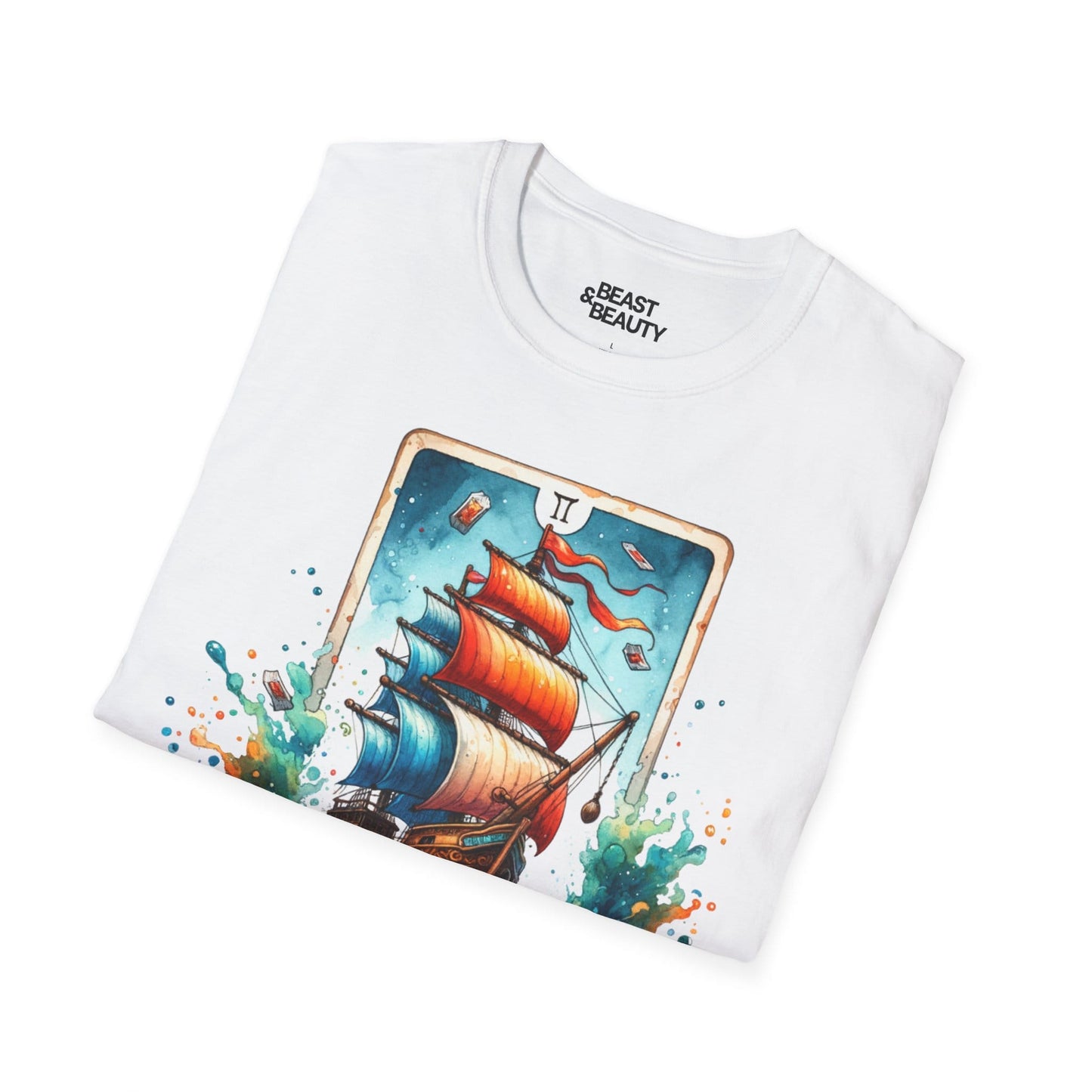 Spill The Tea Tarot Graphic T-Shirt gift_idea unique_gift personalised_gift