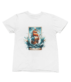 Spill the Tea Tarot Shirt & Sweatshirt | Gossip Pirate Ship Funny Tee T-Shirt / small / White gift_idea unique_gift personalised_gift