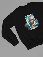 Spill the Tea Tarot Shirt & Sweatshirt | Gossip Pirate Ship Funny Tee Sweatshirt / small / Black gift_idea unique_gift personalised_gift