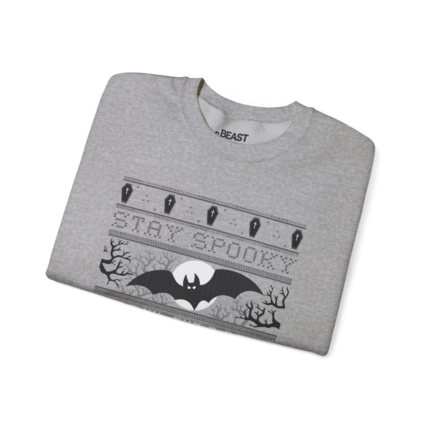 Stay Spooky Bat Halloween Sweatshirt for Adults gift_idea unique_gift personalised_gift