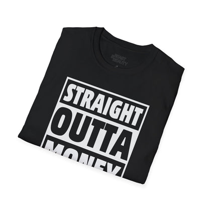 straight outta money dad life t-shirt t-shirt uk Father's Day gift idea image 9