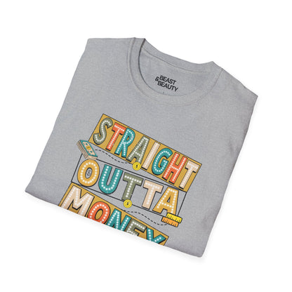 straight outta money dadlife t-shirt t-shirt uk Father's Day gift idea image 10