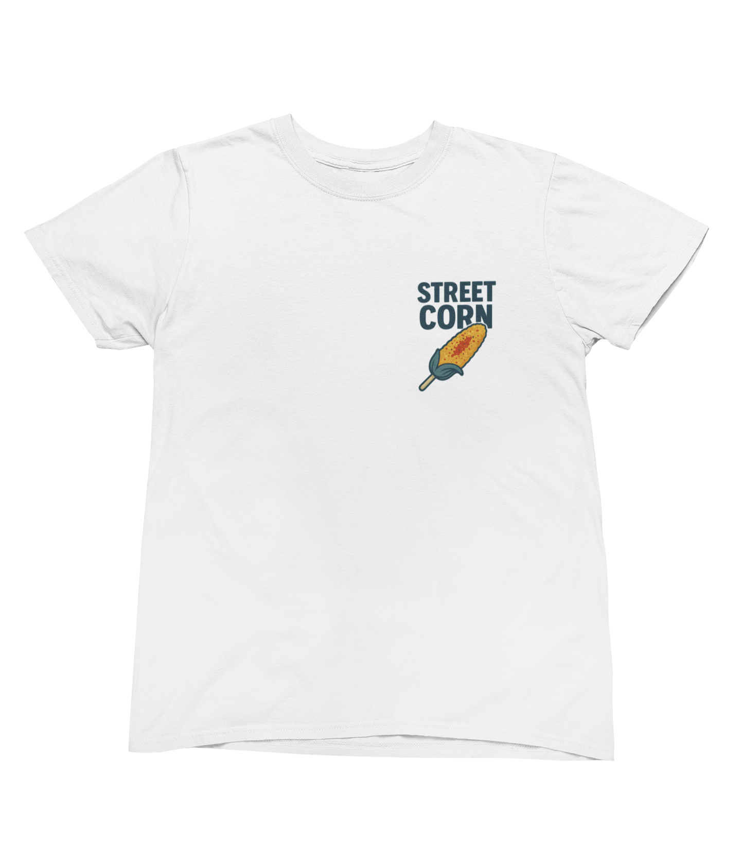 Street Corn T-Shirt – Elote Mexico City Retro Food Tee gift_idea unique_gift personalised_gift