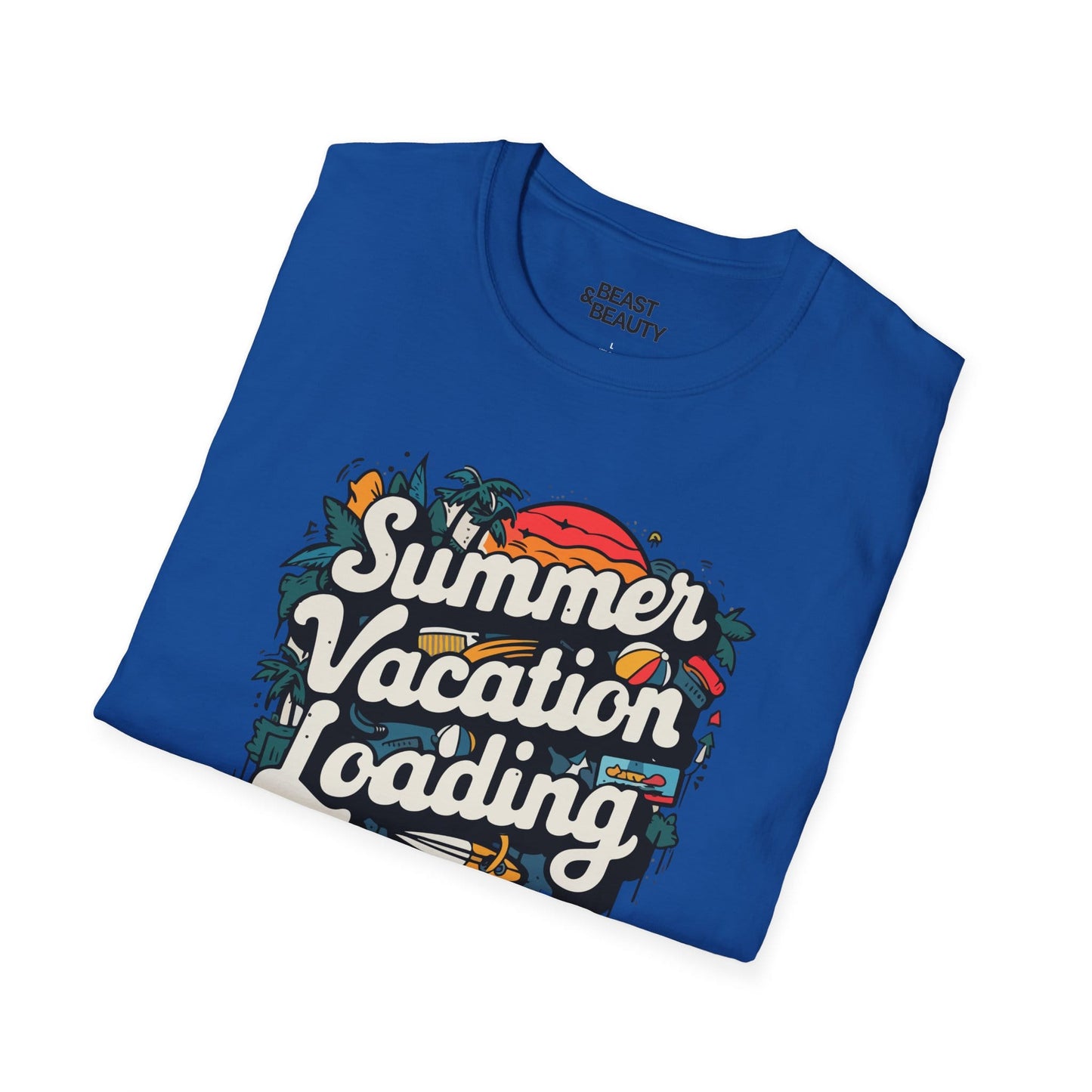 summer holiday loading t-shirt summer vacation loading t-shirt uk cat lover gift idea image 9