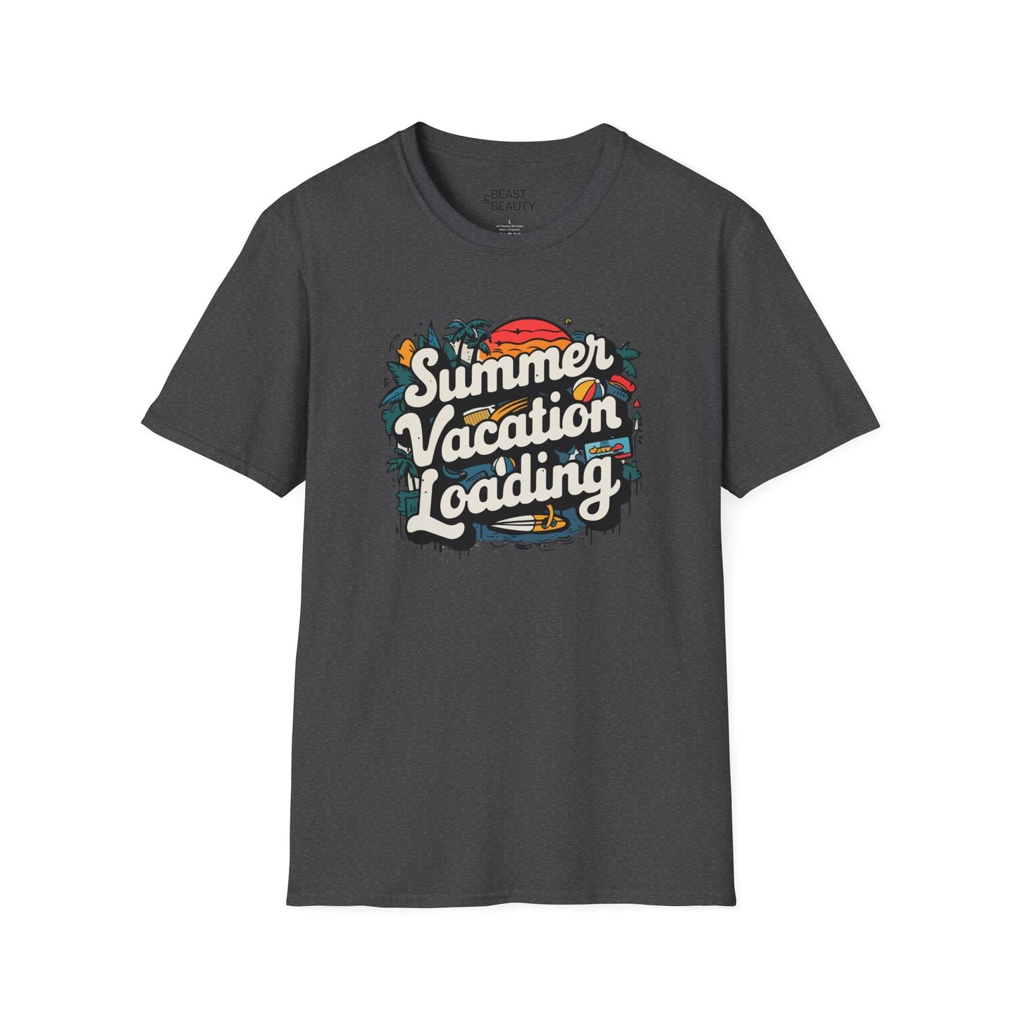 summer holiday loading t-shirt summer vacation loading t-shirt uk cat lover gift idea image 7