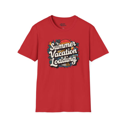 summer holiday loading t-shirt summer vacation loading t-shirt uk cat lover gift idea image 5