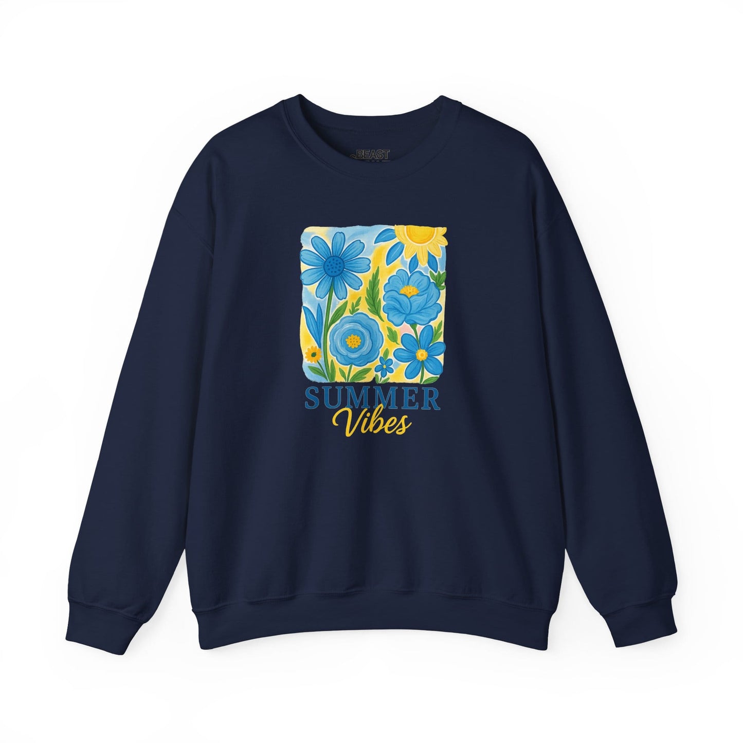 summer vibes sweatshirt navy sweatshirt uk gift gift idea