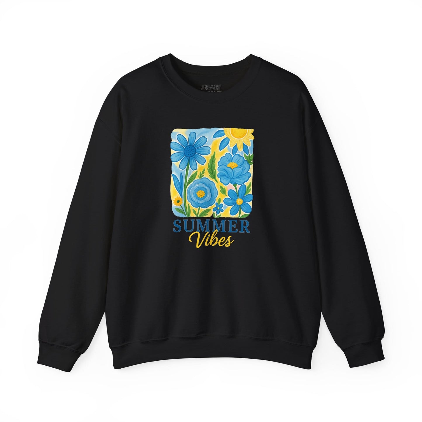 summer vibes sweatshirt black sweatshirt uk gift gift idea