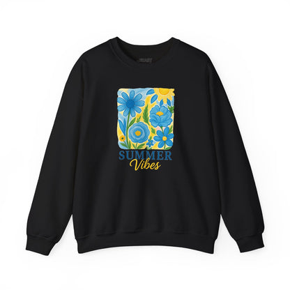 summer vibes sweatshirt black sweatshirt uk gift gift idea