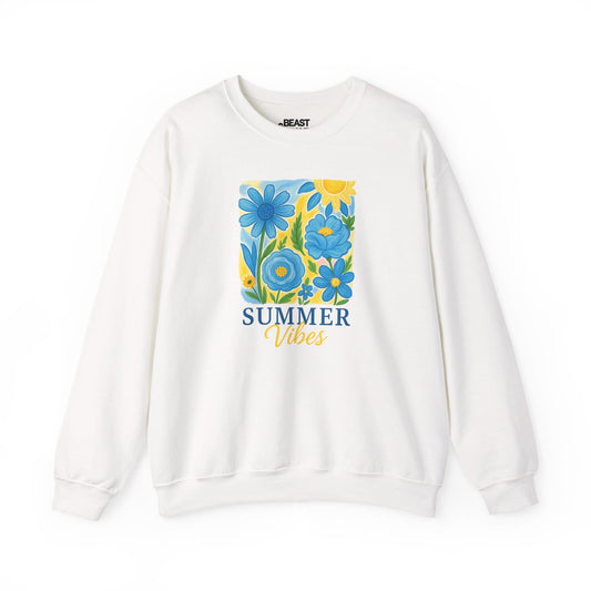 summer vibes sweatshirt white sweatshirt uk gift gift idea