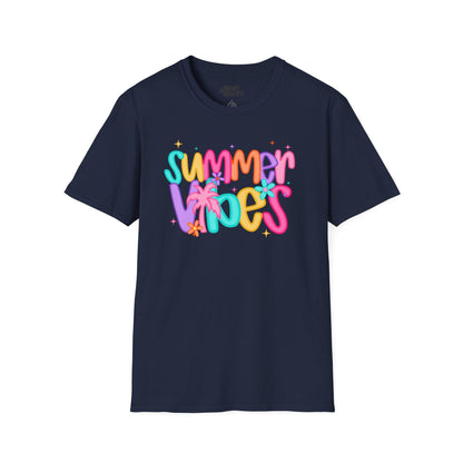 summer vibes t-shirt navy t-shirt uk gift gift idea