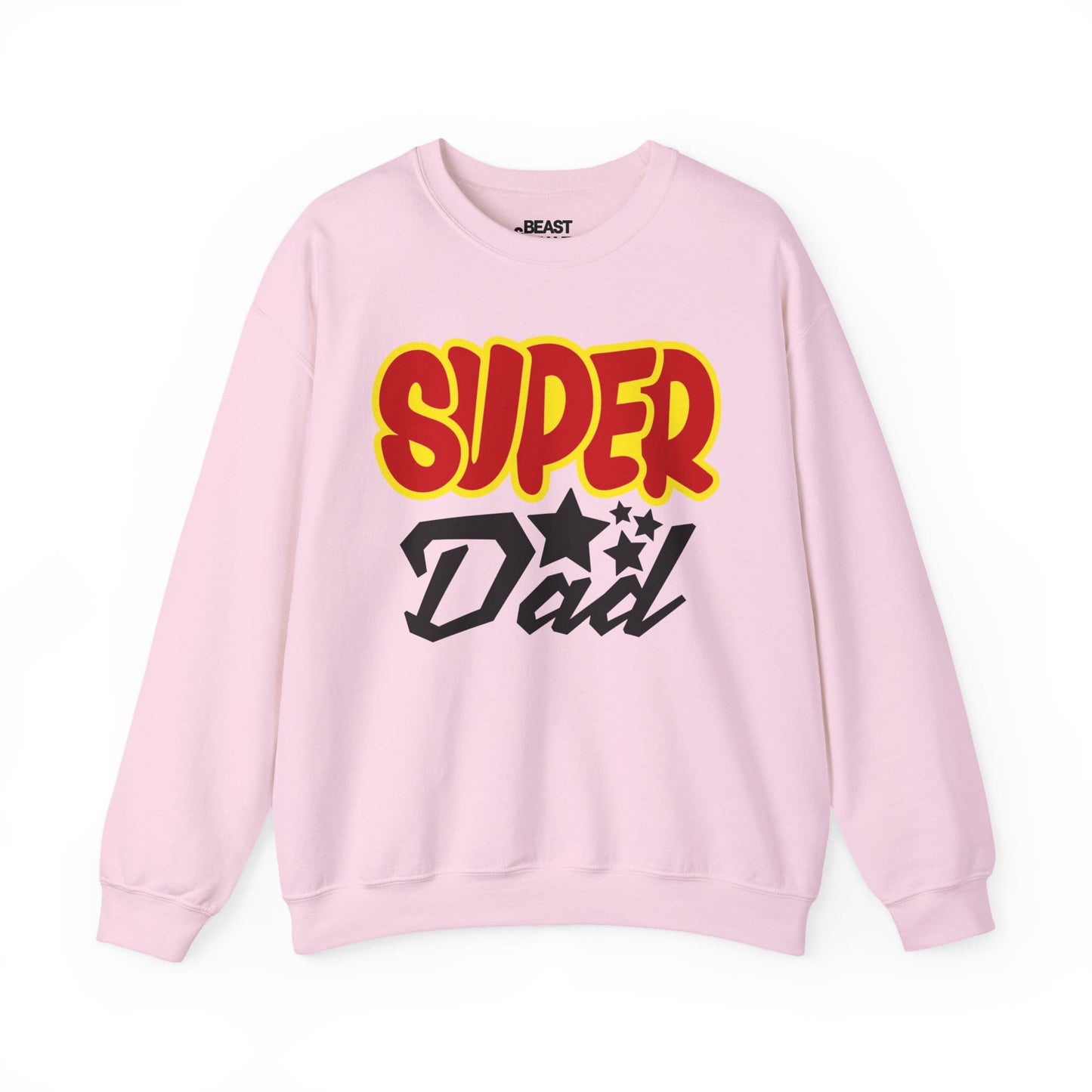 super dad sweatshirt light pink sweatshirt uk Father's Day gift idea