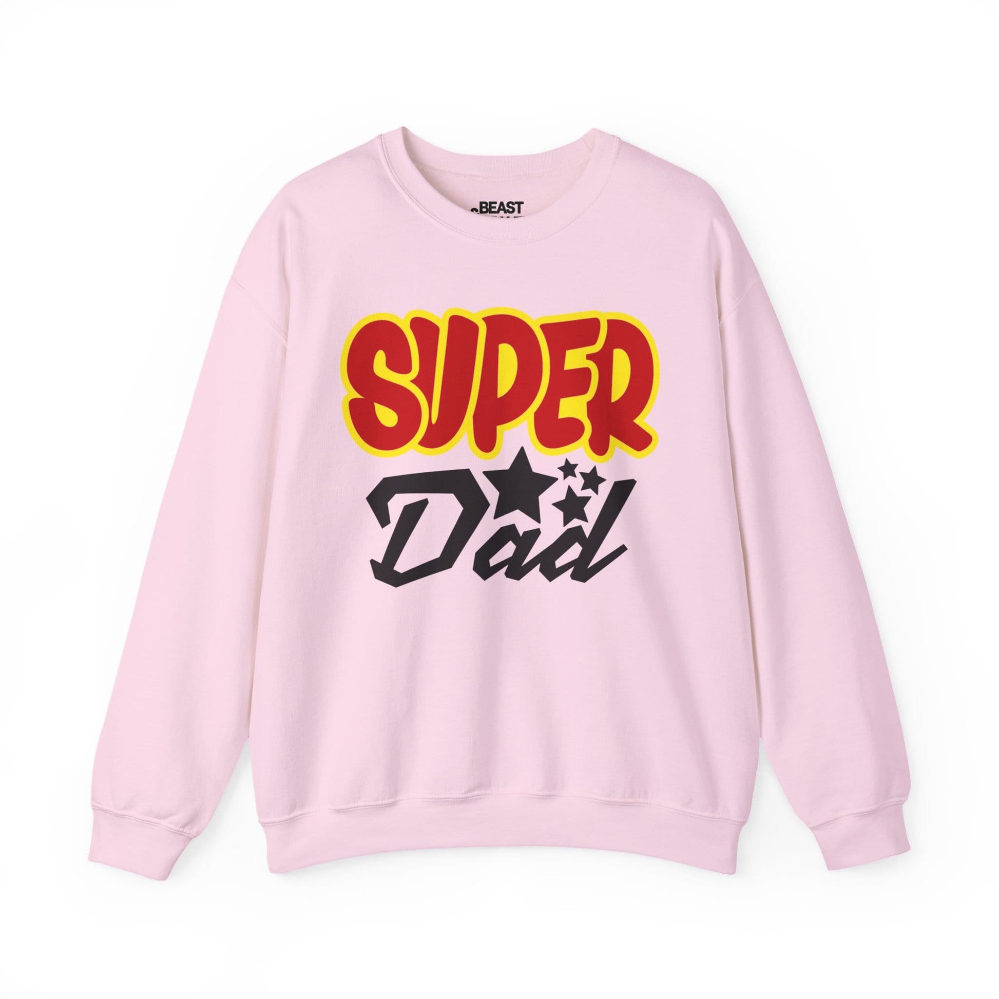 super dad sweatshirt light pink sweatshirt uk Father's Day gift idea