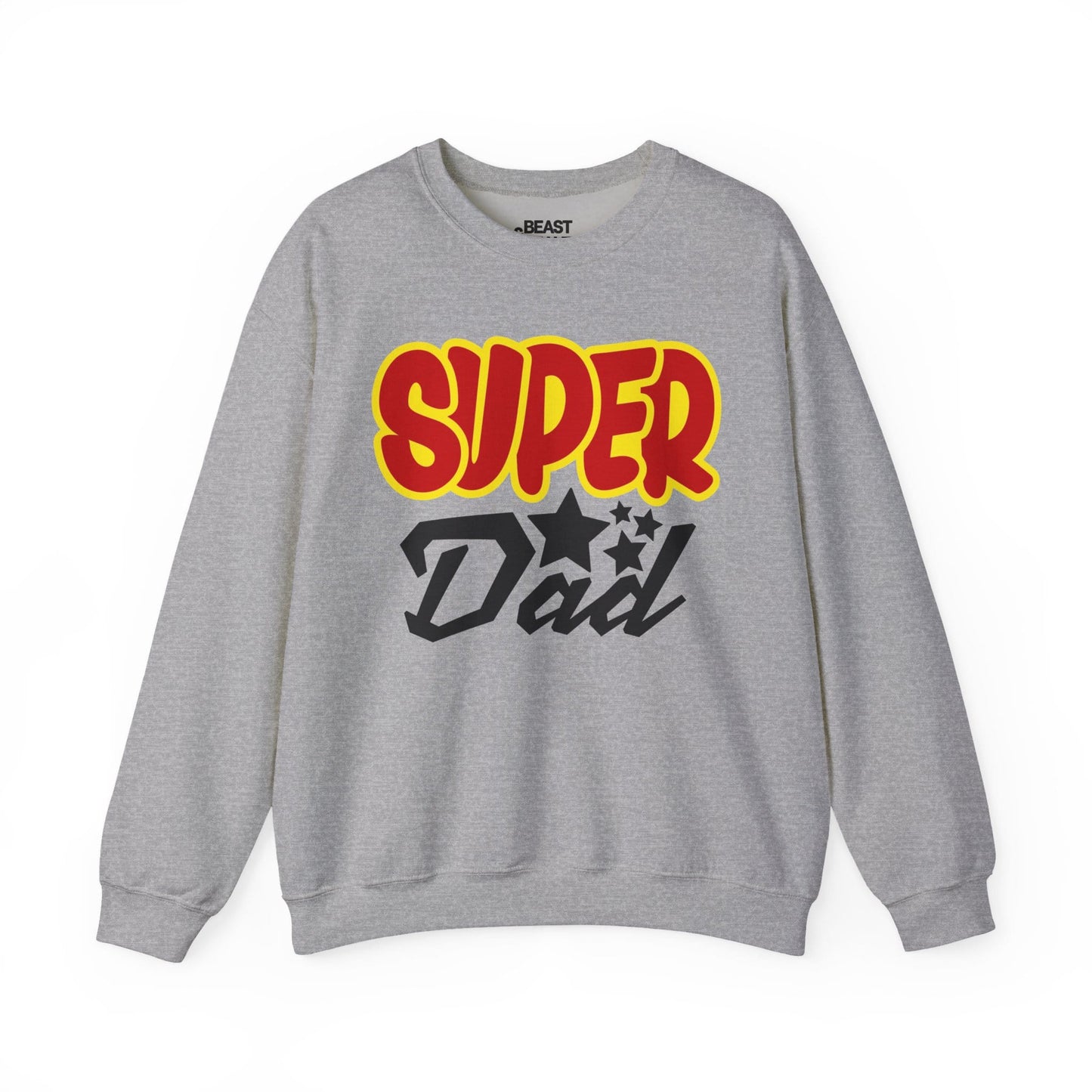 super dad sweatshirt sport grey sweatshirt uk Father's Day gift idea