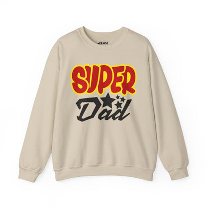 super dad sweatshirt sand sweatshirt uk Father's Day gift idea